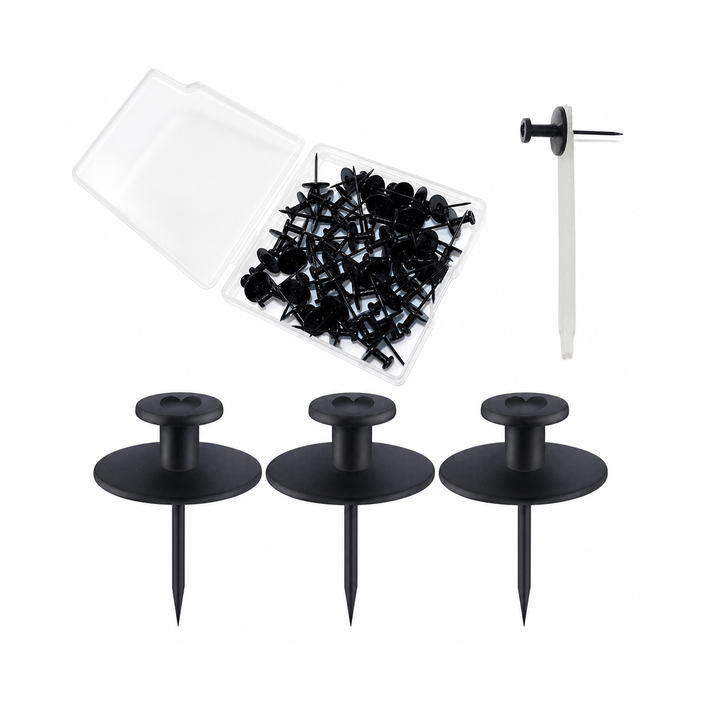 50-Pack Picture Hanging Hooks for Walls